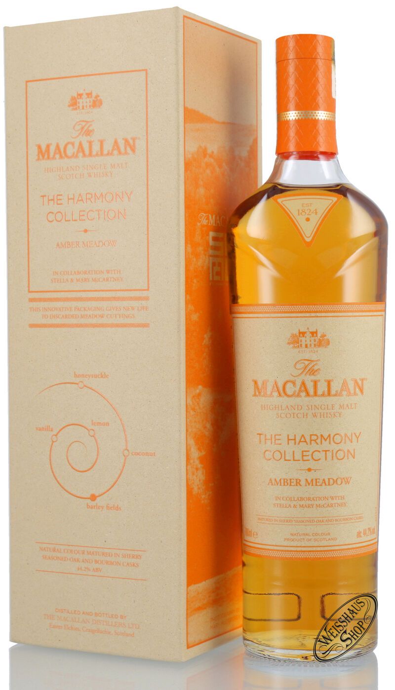Macallan Harmony Collection Amber Meadow Whisky 44,2% vol. 0,70l Macallan Harmony Collection Amber Meadow Whisky 44,2% vol. 0,70l