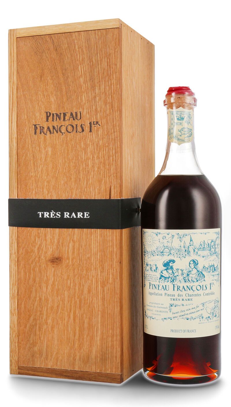 Lhéraud Pineau des Charentes Francois 1er Tres Rare 50 ans Aperitif 17,0% vol. 0,75l