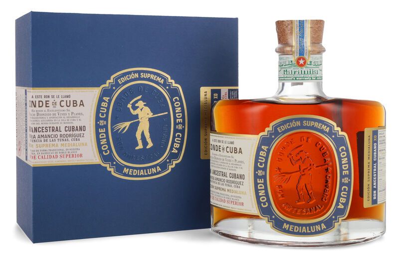 Conde de Cuba Medialuna X.O. Rum 40% vol. 0,70l