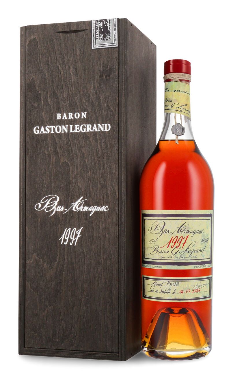 Lhéraud Baron Gaston Legrand 1997 Bas Armagnac 40% vol. 0,70l