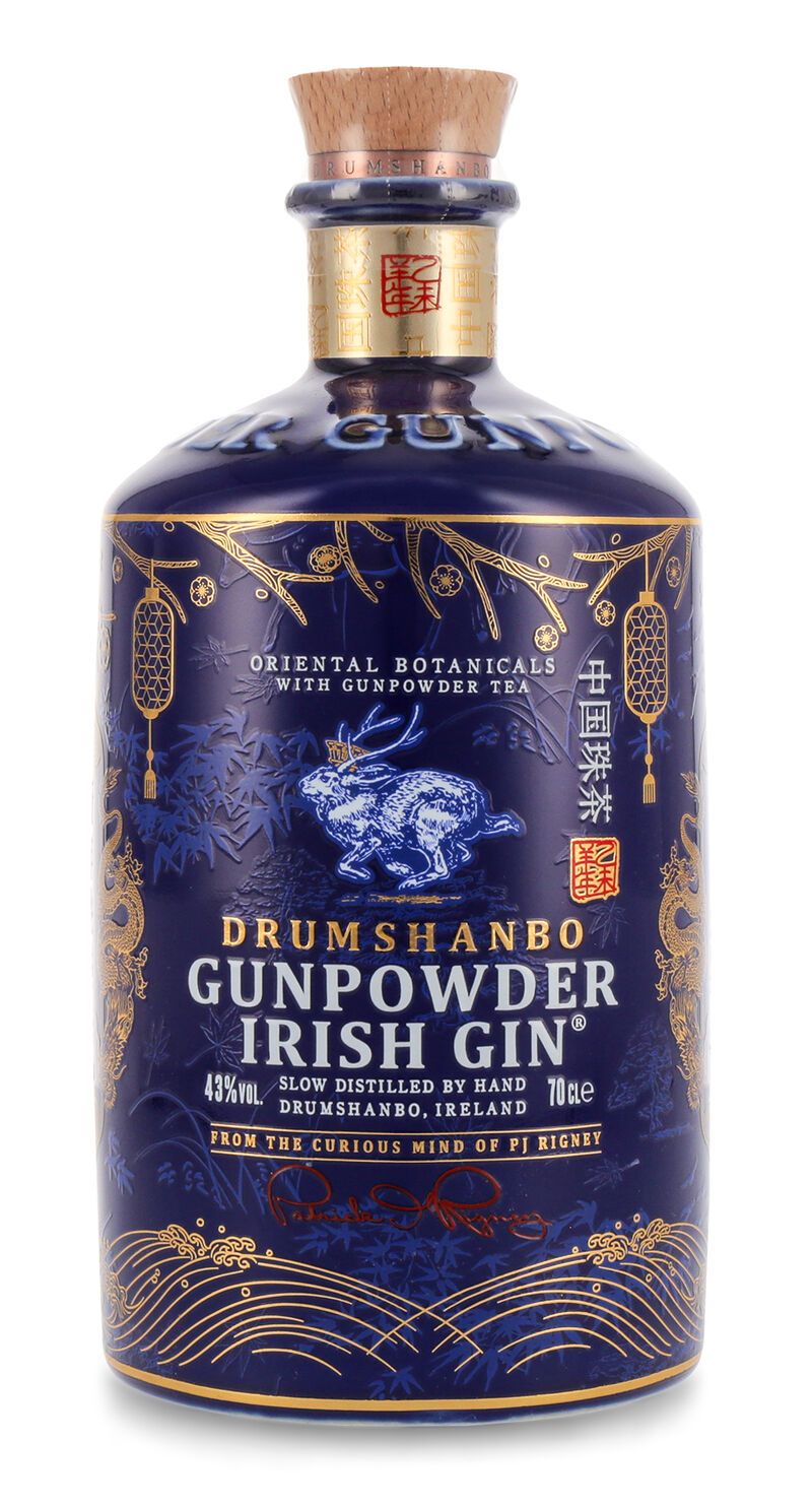 Drumshanbo Gunpowder Irish Gin Ceramic Edition 43% vol. 0,70l