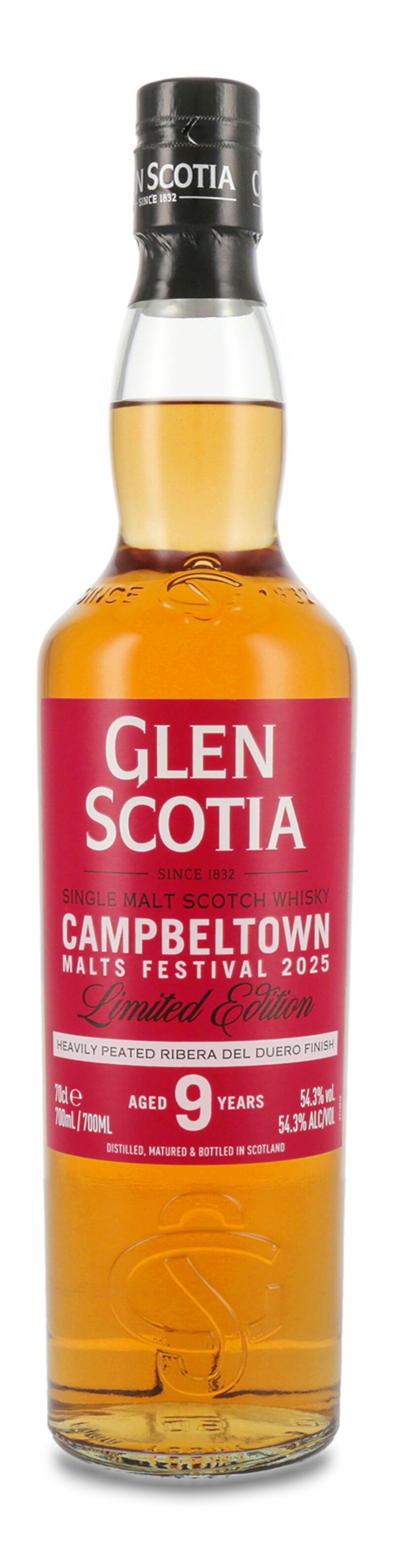 Glen Scotia 9 YO Heavily Peated Whisky 54,3% vol. 0,70l