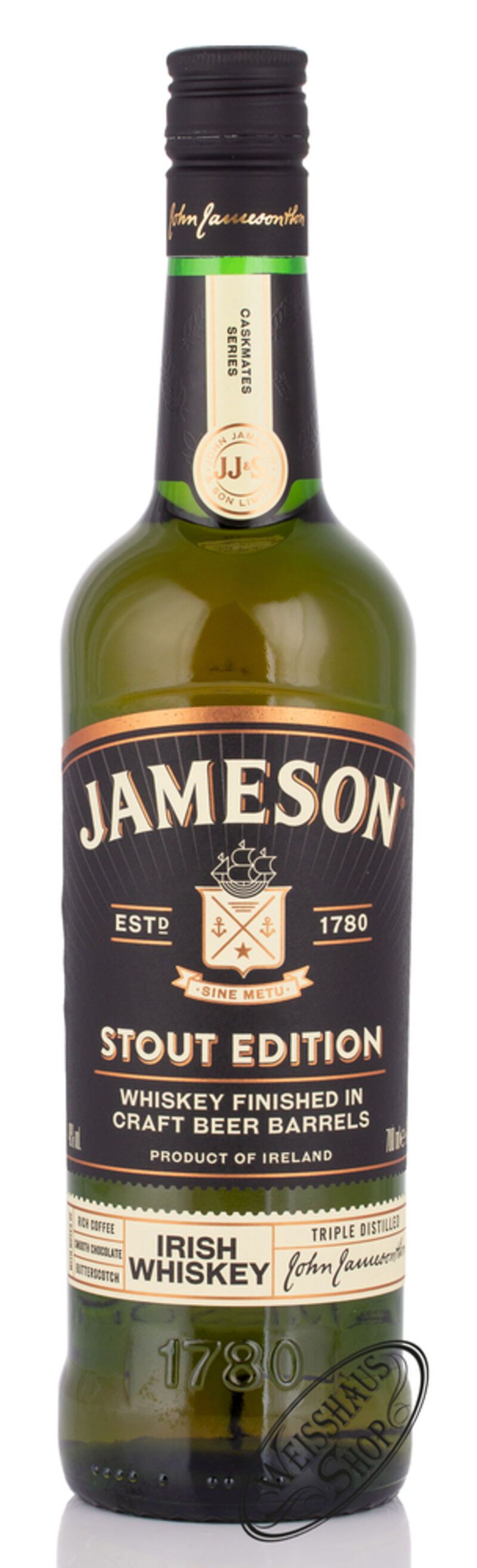 Jameson Stout Edition Irish Whiskey 40% vol. 0,70l Jameson Stout Edition Irish Whiskey 40% vol. 0,70l