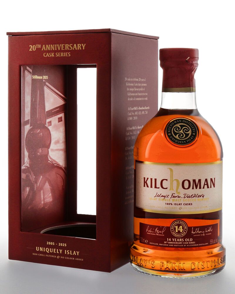 Kilchoman 14 YO Single Sherry Cask Islay Whisky 55% vol. 0,70l Kilchoman 14 YO Single Sherry Cask Islay Whisky 55% vol. 0,70l