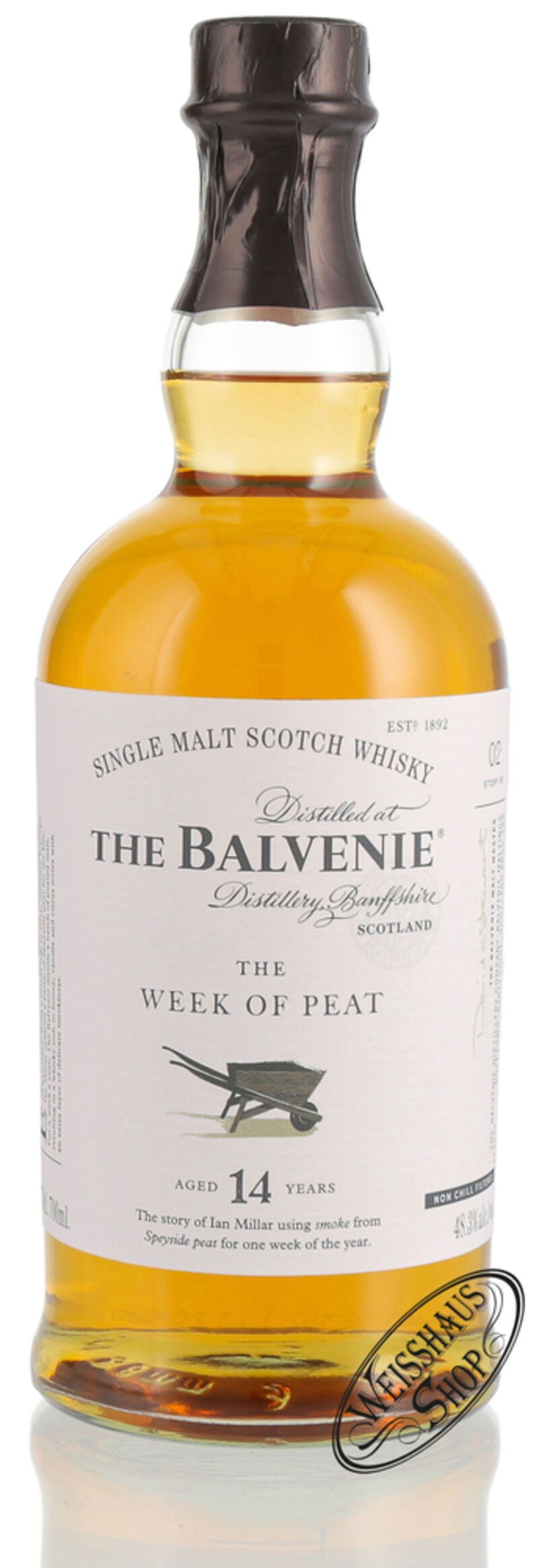 The Balvenie 14 YO Peat Week Whisky 48,3% vol. 0,70l