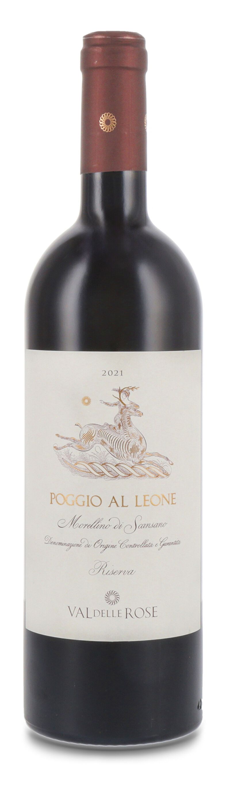 Val Delle Rose Poggio al Leone Morellino di Scansano Riserva 2021 15% vol. 0,75l Val Delle Rose Poggio al Leone Morellino di Scansano Riserva 2021 15% vol. 0,75l