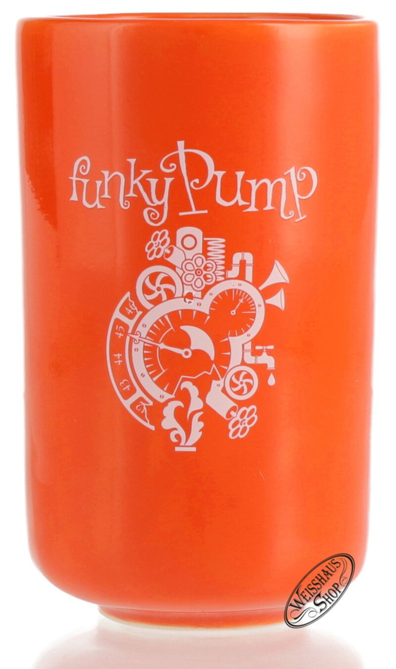 Funky Pump Becher Orange Funky Pump Becher Orange