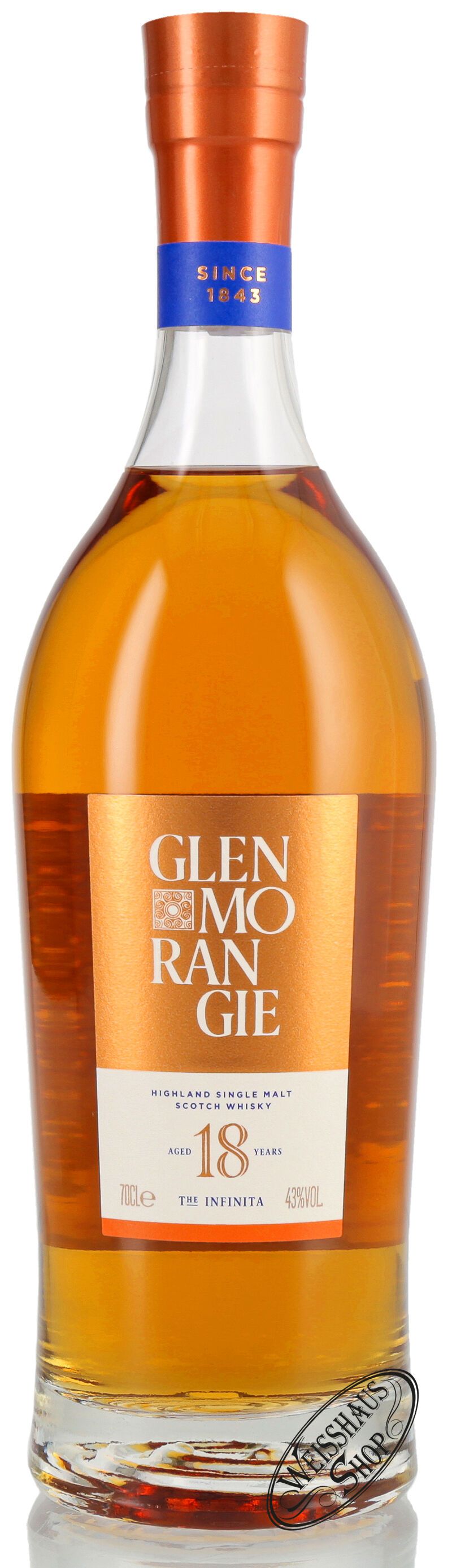 Glenmorangie 18 YO Whisky 43% vol. 0,70l Glenmorangie 18 YO Whisky 43% vol. 0,70l