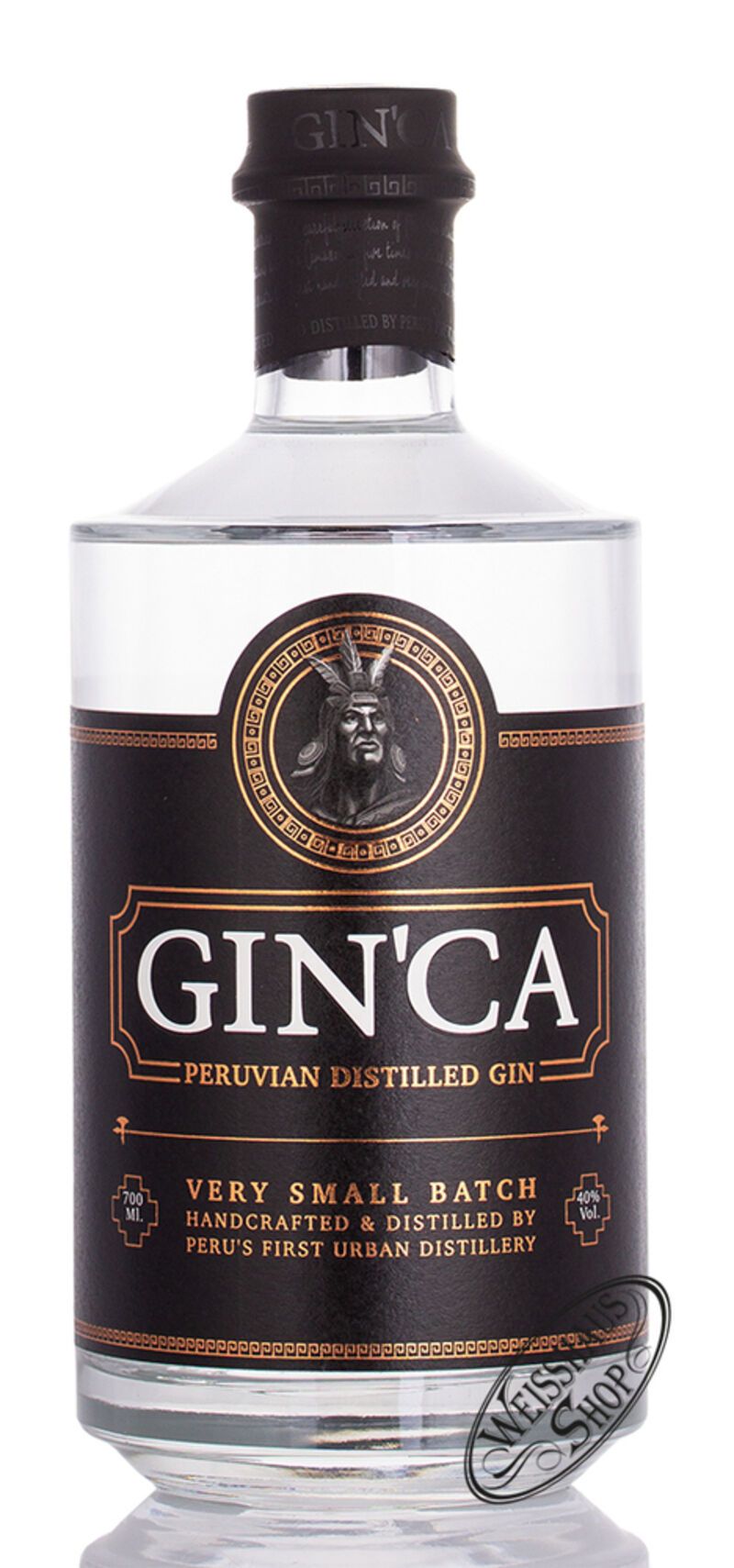 Gin'Ca Peruanischer Gin 40% vol. 0,70l Gin'Ca Peruanischer Gin 40% vol. 0,70l