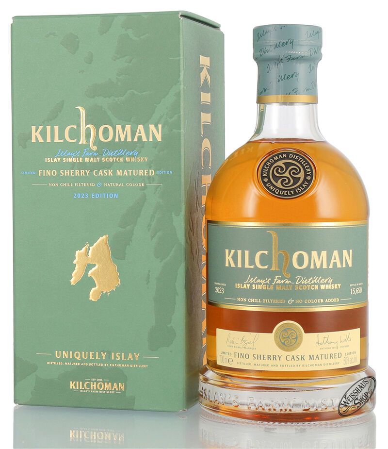 Kilchoman Sherry Cask 2023 Release Islay Whisky 50% vol. 0,70l Kilchoman Sherry Cask 2023 Release Islay Whisky 50% vol. 0,70l