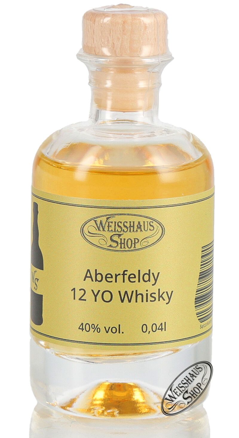 Aberfeldy 12 YO Whisky 40% vol. 0,04l Weisshaus Sample