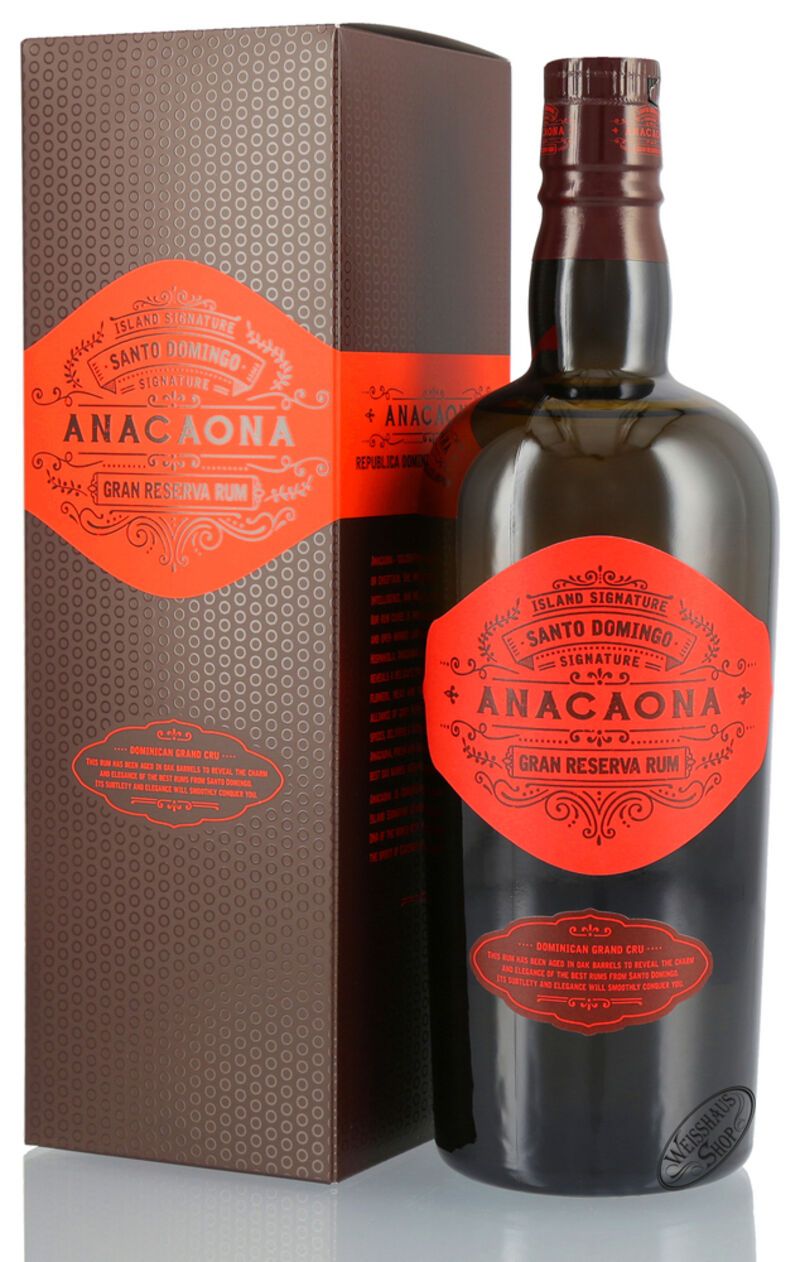 Anacaona Island Signature Santo Domingo Rum 40% vol. 0,70l