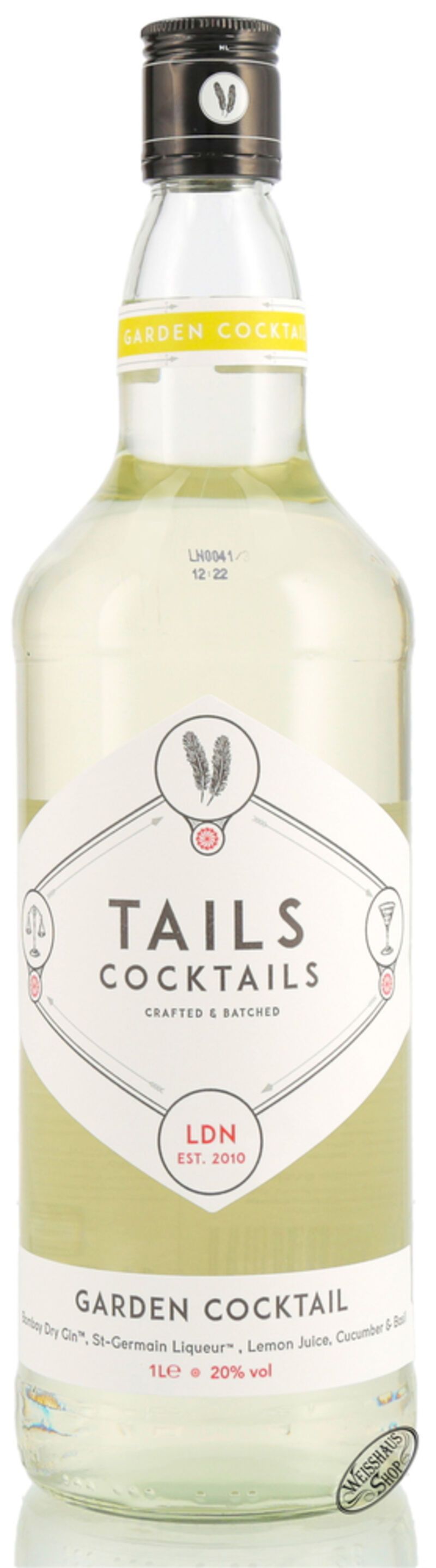 Tails Garden Cocktail 20% vol. 1,0l Tails Garden Cocktail 20% vol. 1,0l