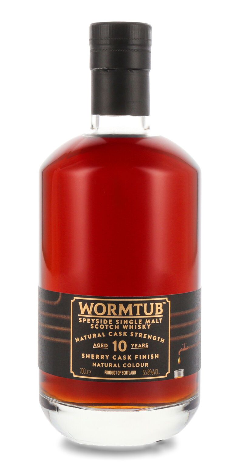 Wormtub 10 YO Single Malt Scotch Whisky 55,8% vol. 0,70l