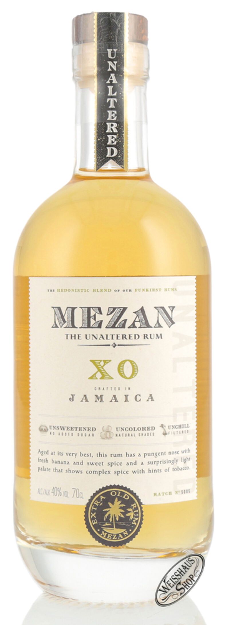 Mezan Rum Jamaica XO 40% vol. 0,70l Mezan Rum Jamaica XO 40% vol. 0,70l