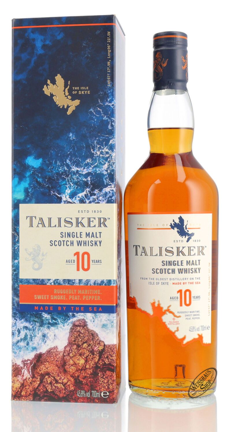 Talisker 10 YO Whisky 45,8% vol. 0,70l Talisker 10 YO Whisky 45,8% vol. 0,70l