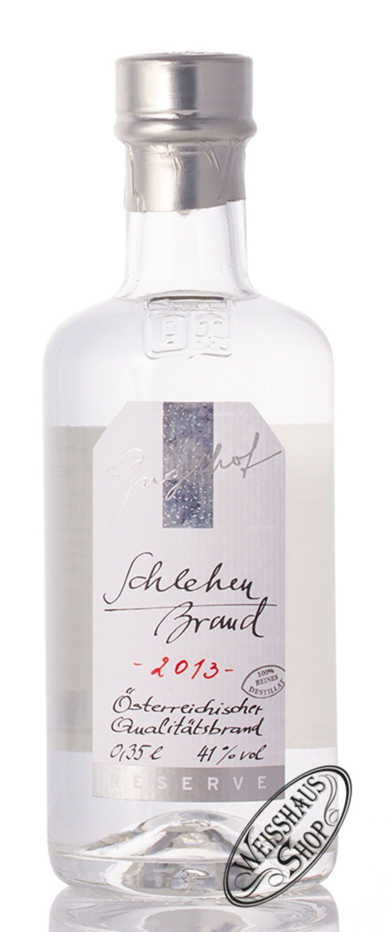 Guglhof Schlehen Brand 41% vol. Jahrgangsbrand 0,35l Guglhof Schlehen Brand 41% vol. Jahrgangsbrand 0,35l