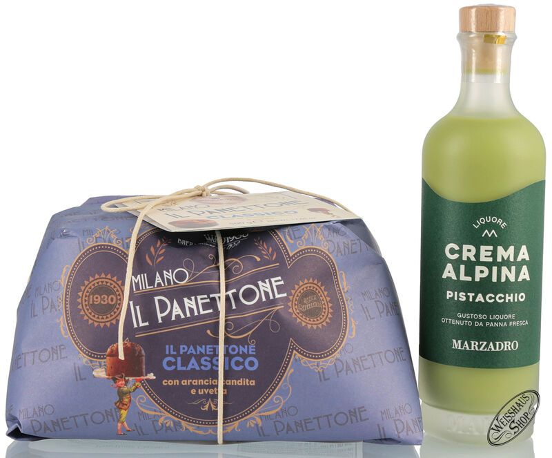 Marzadro Panettone Crema Alpina Pistacchio 17% vol. 0,20l Marzadro Panettone Crema Alpina Pistacchio 17% vol. 0,20l