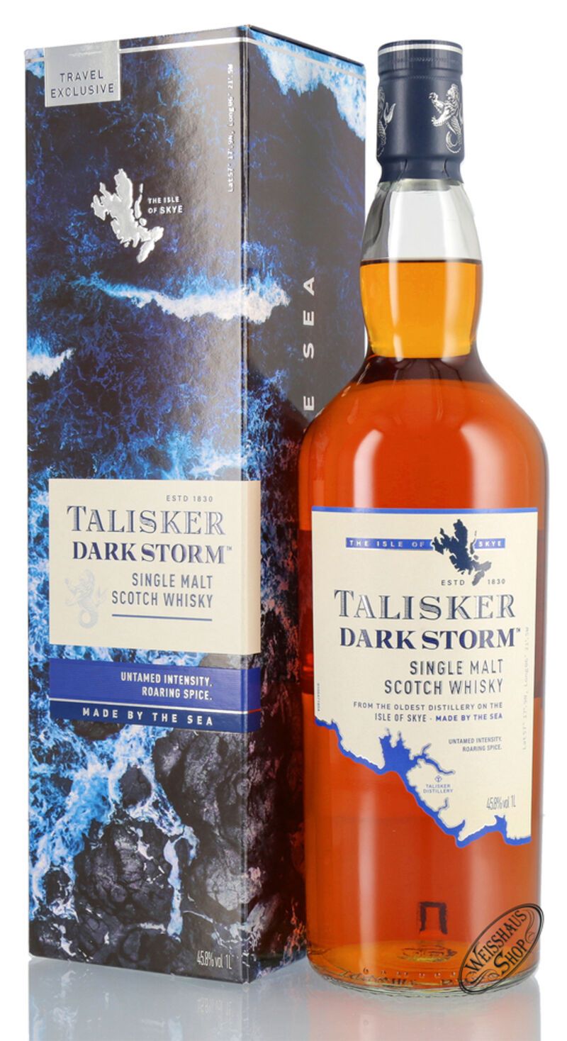 Talisker Dark Storm Whisky 45,8% vol. 1,0l Talisker Dark Storm Whisky 45,8% vol. 1,0l