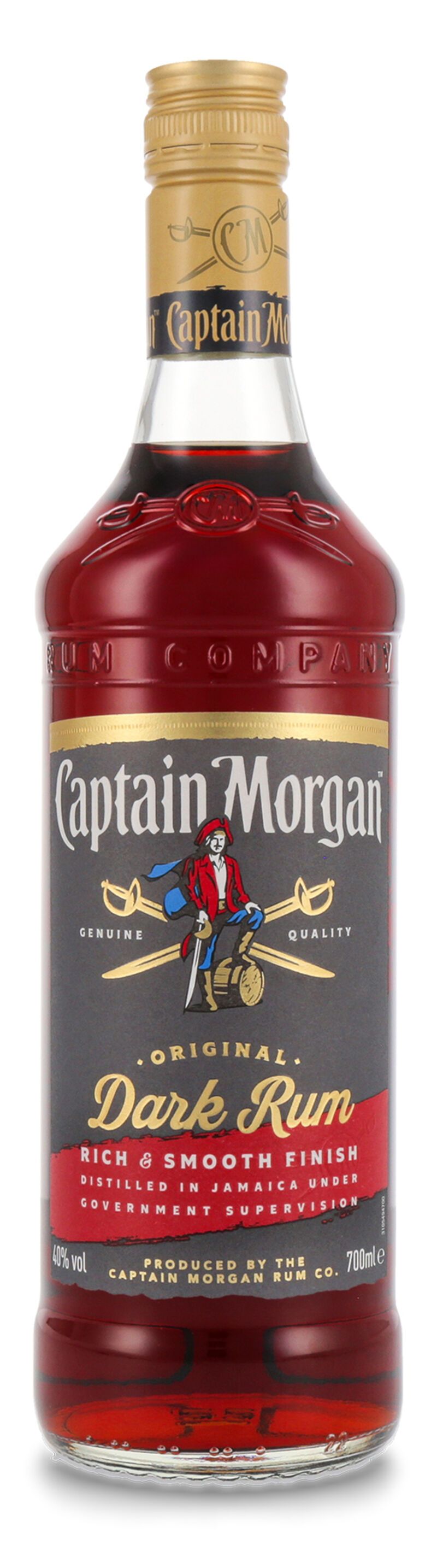 Captain Morgan Black 40% vol. 0,70l Captain Morgan Black 40% vol. 0,70l