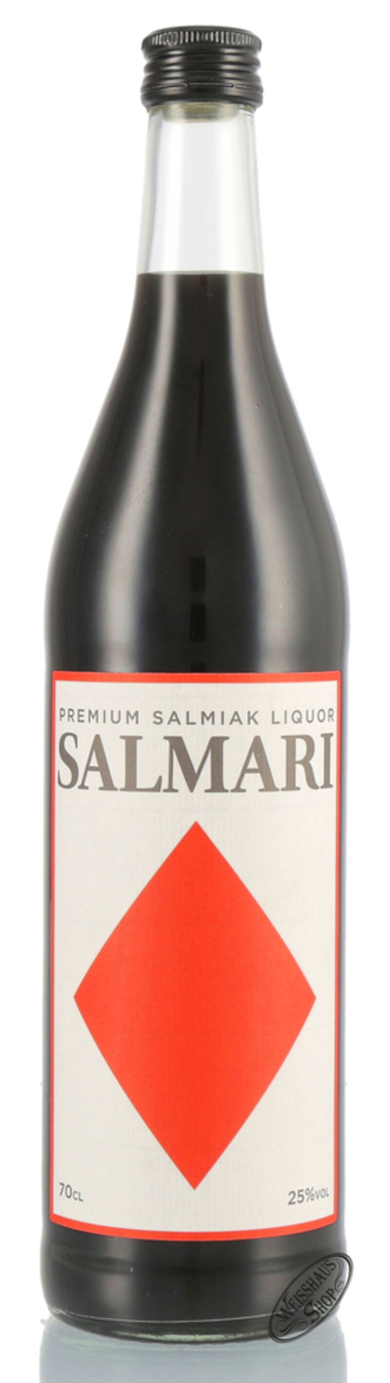 Salmari Premium Salmiak Lakritz Likör 25% vol. 0,70l Salmari Premium Salmiak Lakritz Likör 25% vol. 0,70l