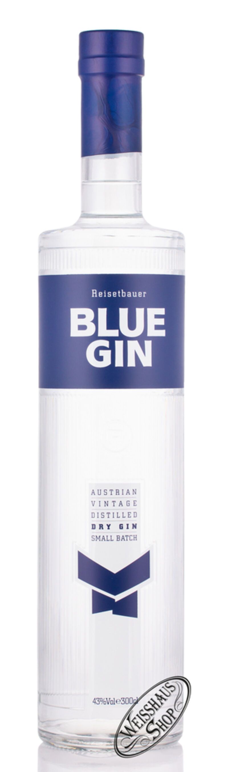 Reisetbauer Blue Gin 43% vol. 3,0l Doppelmagnum