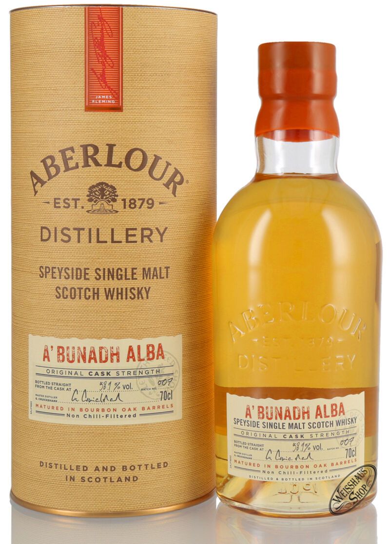 Aberlour A'Bunadh Alba Whisky Batch 007 58,9% vol. 0,70l Aberlour A'Bunadh Alba Whisky Batch 007 58,9% vol. 0,70l