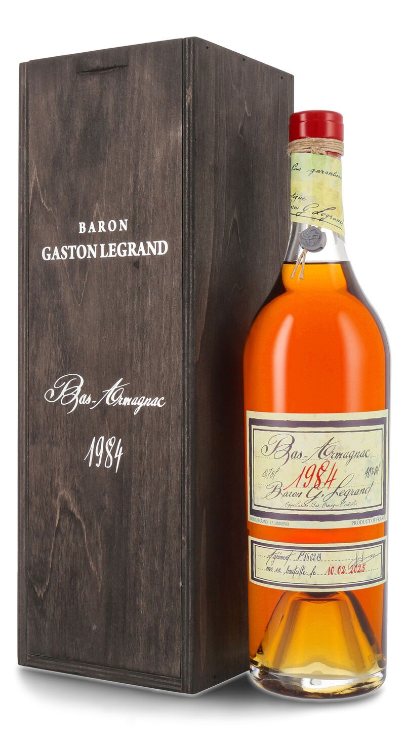 Lhéraud Baron Gaston Legrand 1984 Vieil Armagnac 40% vol. 0,70l