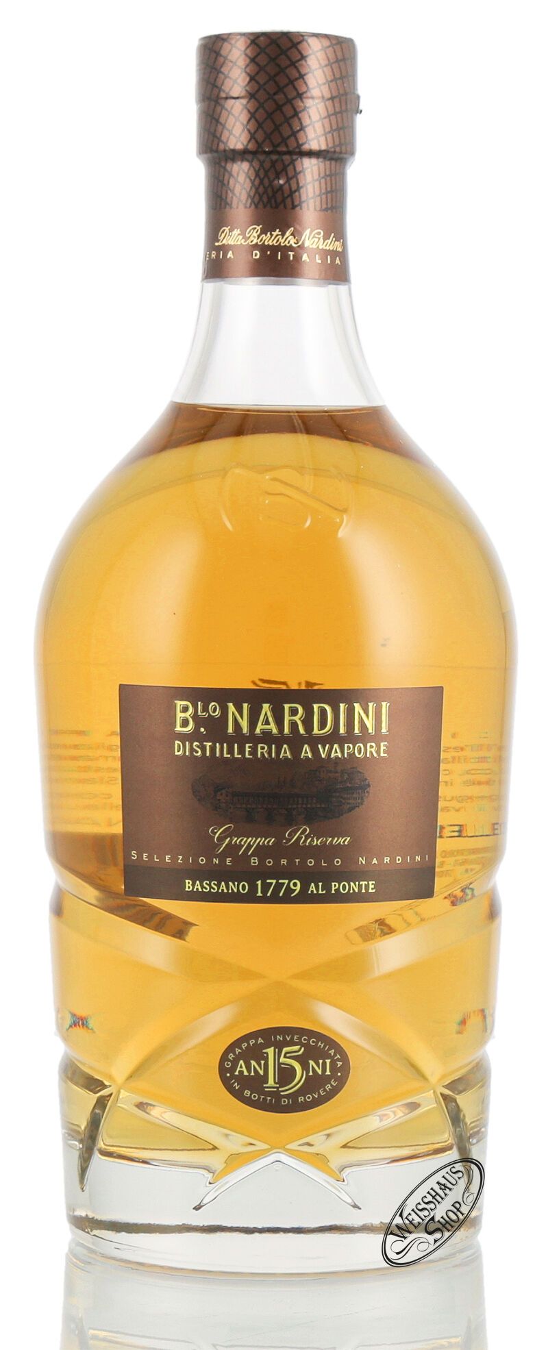 Nardini Grappa Riserva Selezione 15 anni 45% vol. 0,70l Nardini Grappa Riserva Selezione 15 anni 45% vol. 0,70l