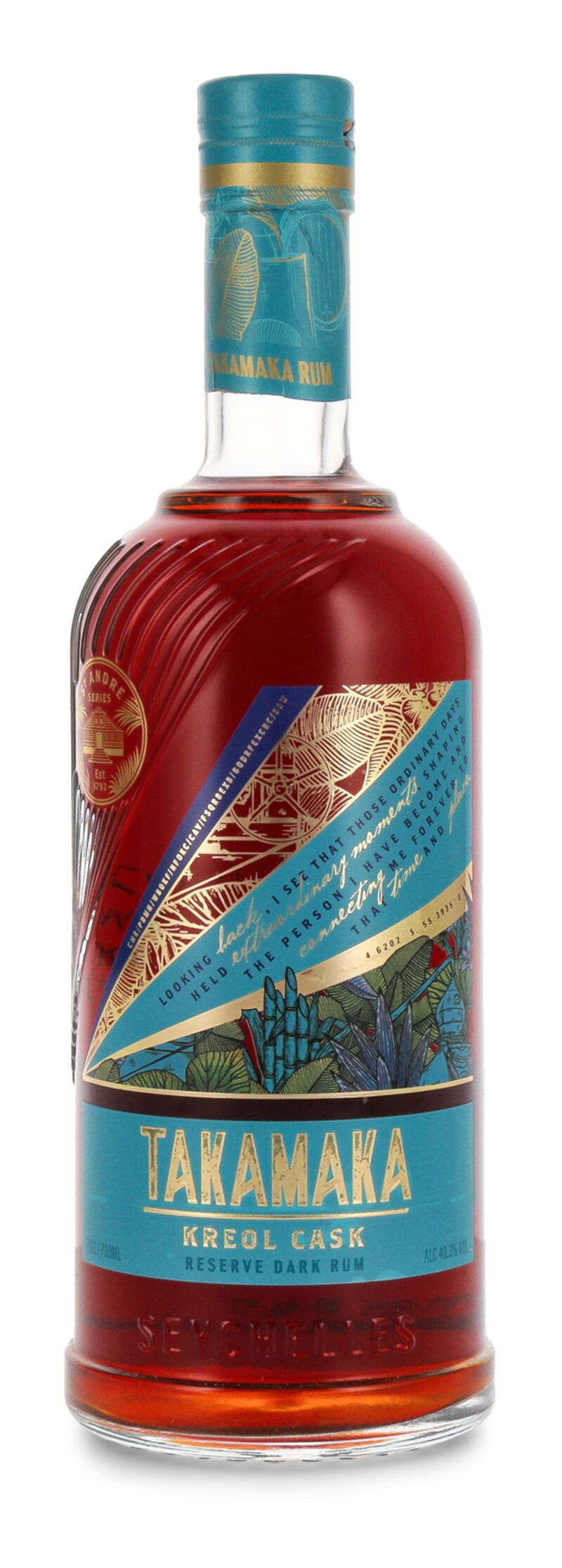 Takamaka Kreol Cask Rum 40,3% vol. 0,70l