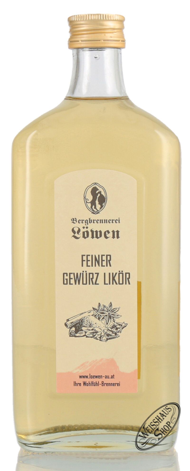 Bergbrennerei Löwen Feiner Gewürzlikör 30% vol. 0,50l Bergbrennerei Löwen Feiner Gewürzlikör 30% vol. 0,50l
