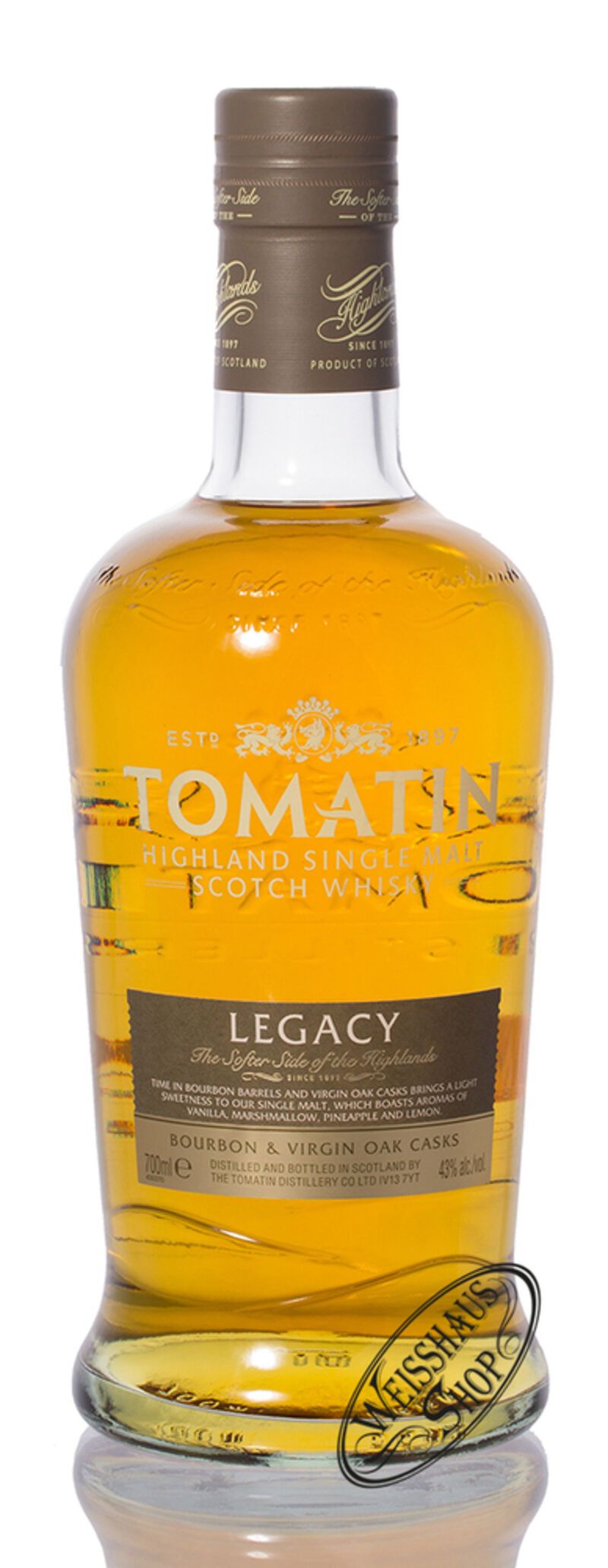 Tomatin Legacy Highland Single Malt Whisky 43% vol. 0,70l