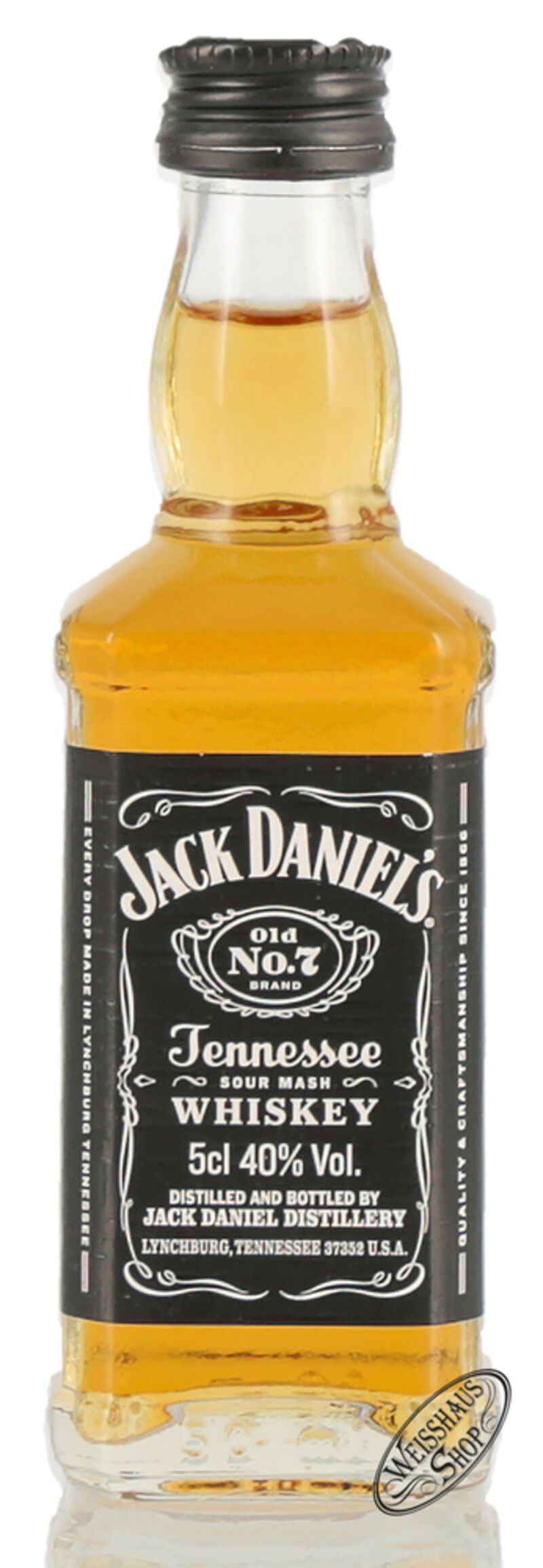 Jack Daniel's Old No. 7 Brand Whiskey 40% vol. 0,05l Miniatur Jack Daniel's Old No. 7 Brand Whiskey 40% vol. 0,05l Miniatur