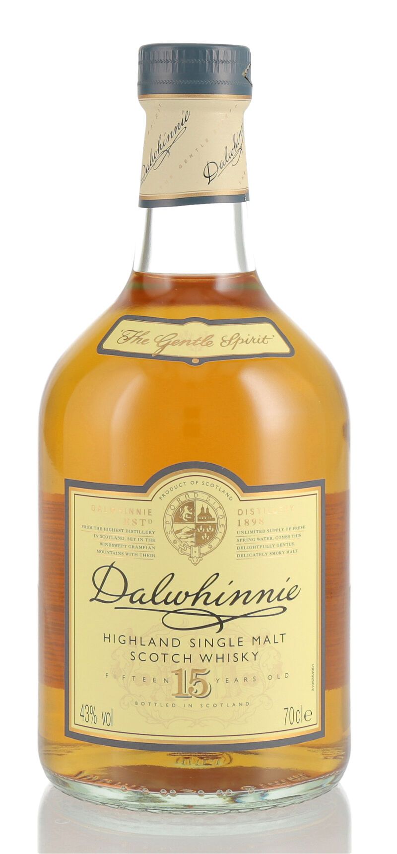 Dalwhinnie 15 YO Highland Whisky 43% vol. 0,70l