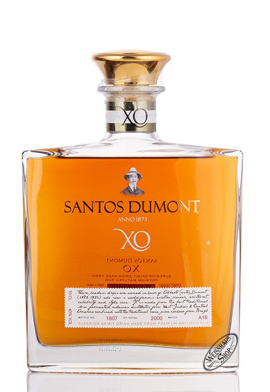 Santos Dumont XO 40% vol. 0,70l B-Ware