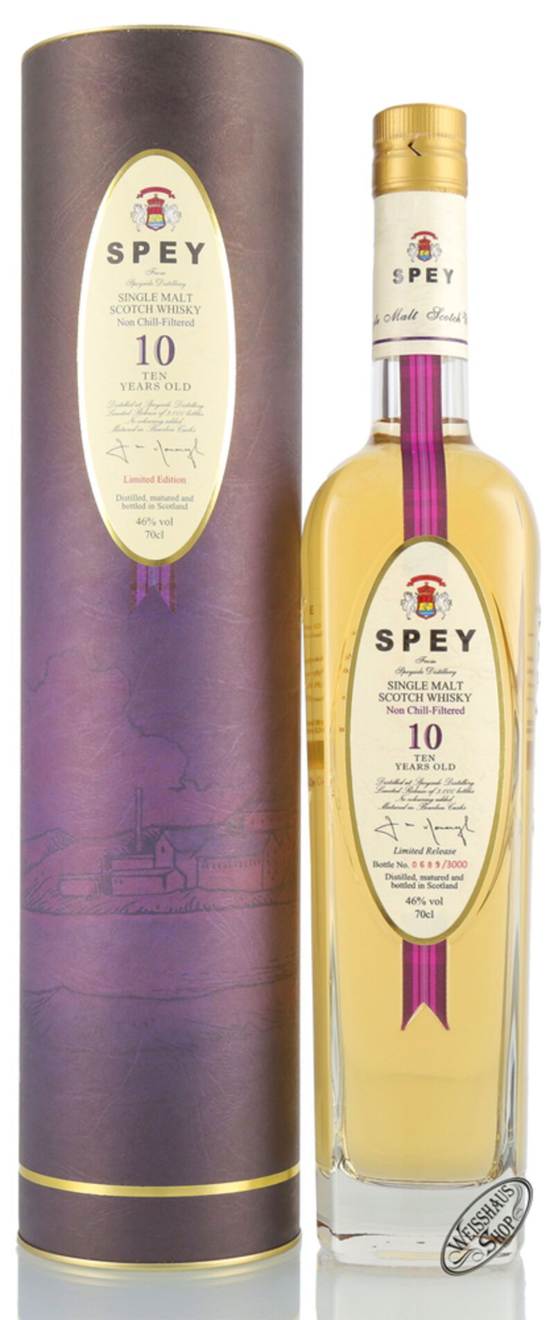 Spey Trutiná 10 YO Whisky 46% vol. 0,70l Spey Trutiná 10 YO Whisky 46% vol. 0,70l