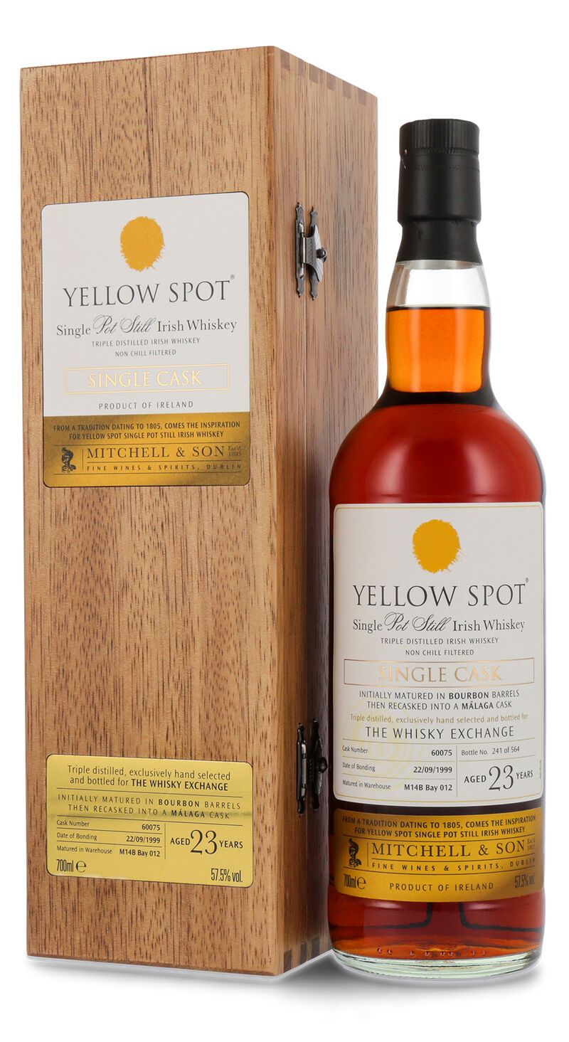Yellow Spot 23 YO Irish Whiskey 57,5% vol. 0,70l