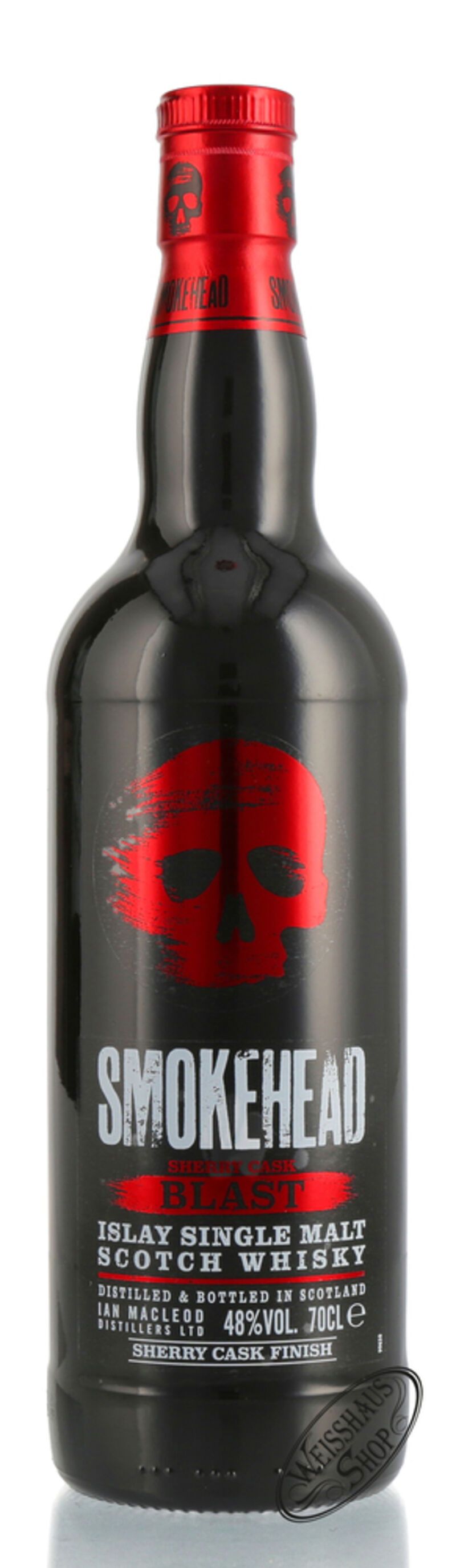 Smokehead Sherry Blast Islay Single Malt Whisky 48% vol. 0,70l B-Ware