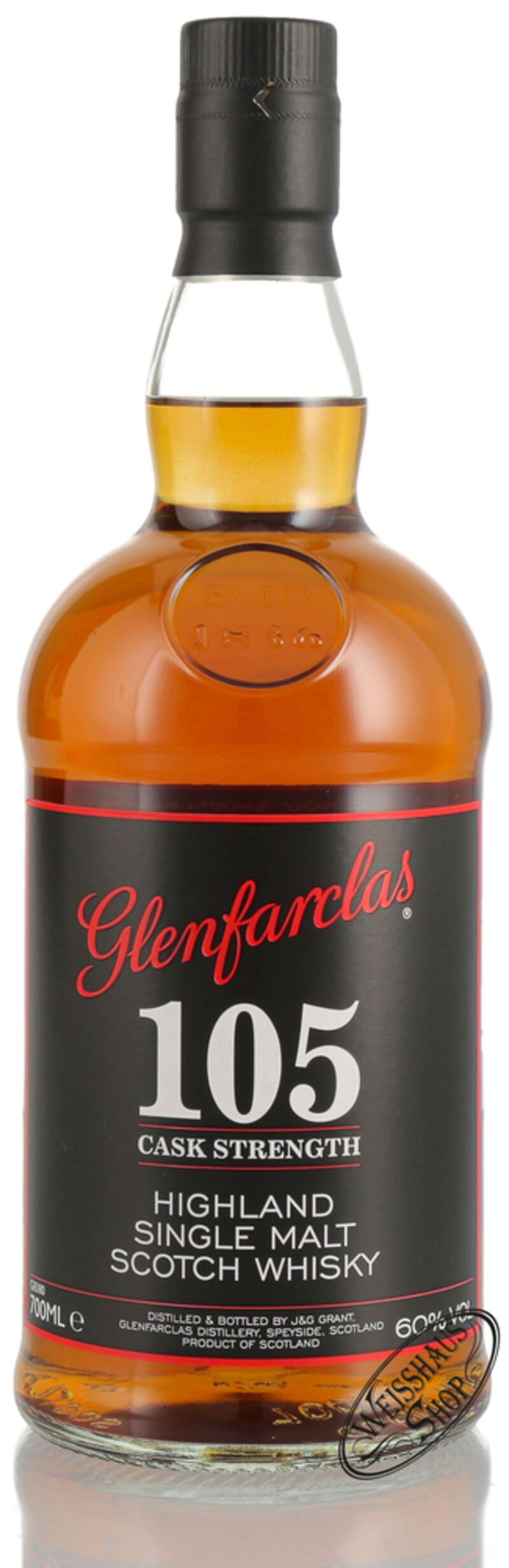 Glenfarclas 105 Single Malt Whisky 60% vol. 0,70l