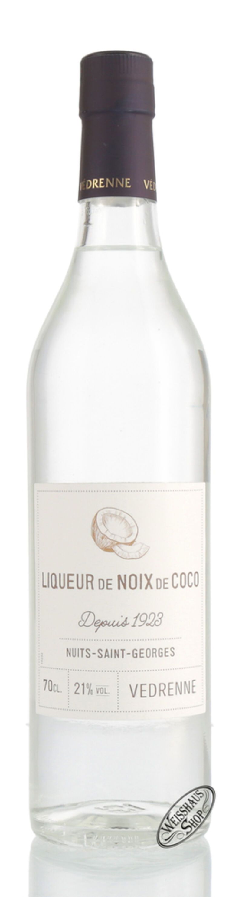 Vedrenne Liqueur de Noix de Coco 21% vol. 0,70l Vedrenne Liqueur de Noix de Coco 21% vol. 0,70l