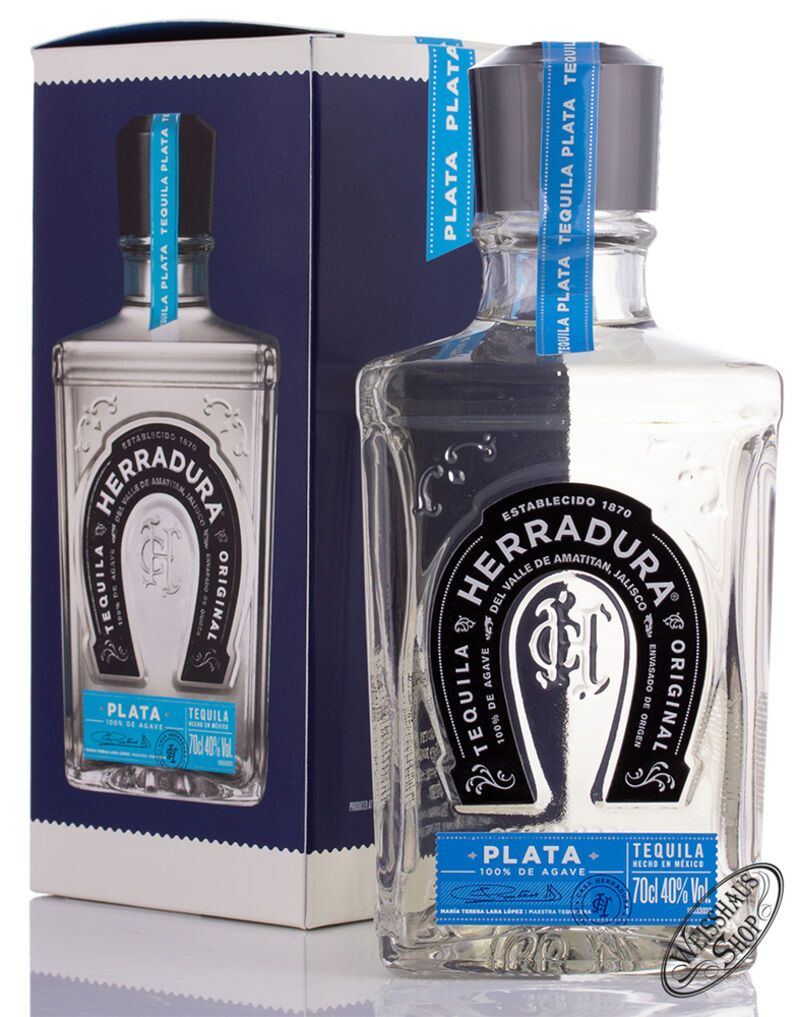 Herradura Plata Blanco Tequila 40% vol. 0,70l