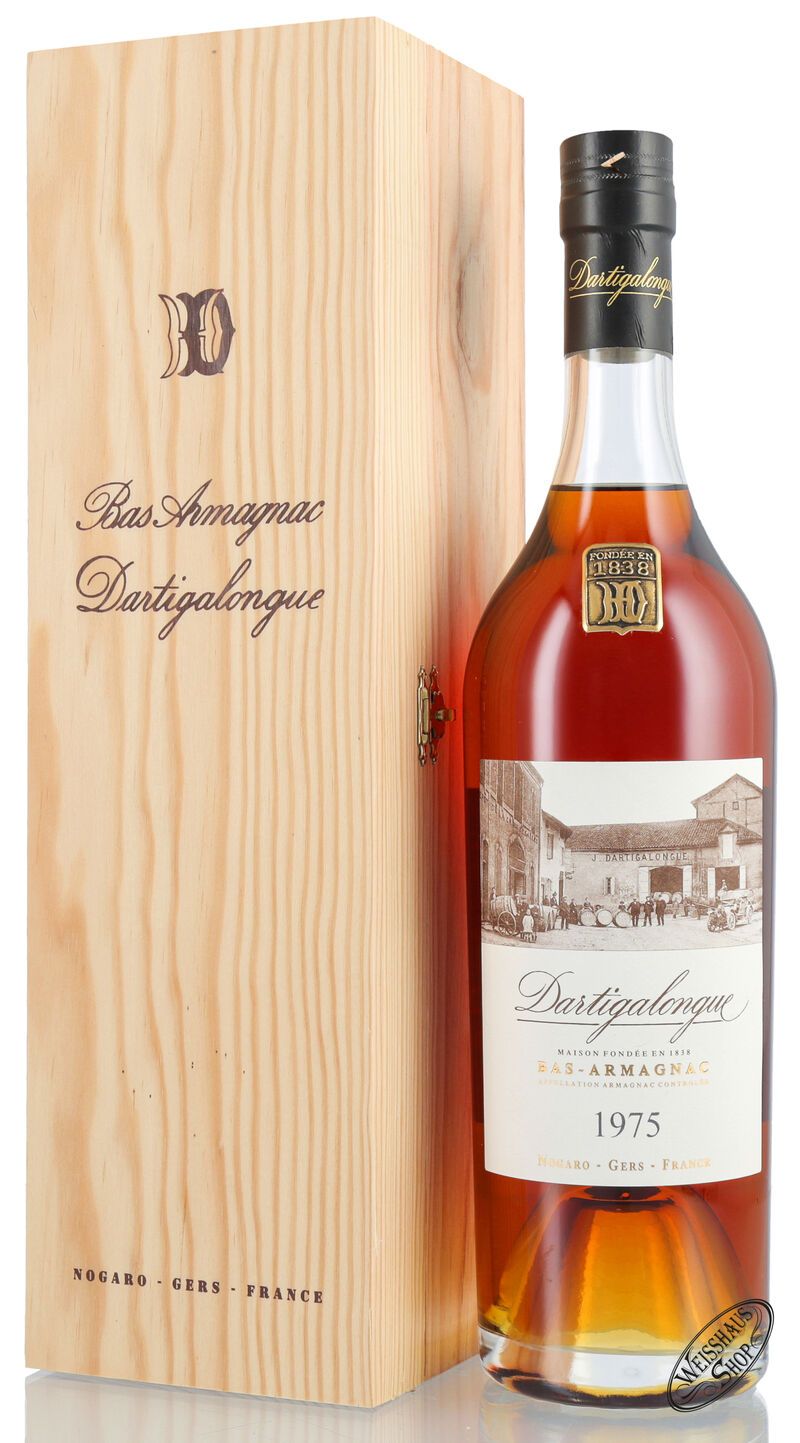 Dartigalongue Vintage 1975 Armagnac 42% vol. 0,70l