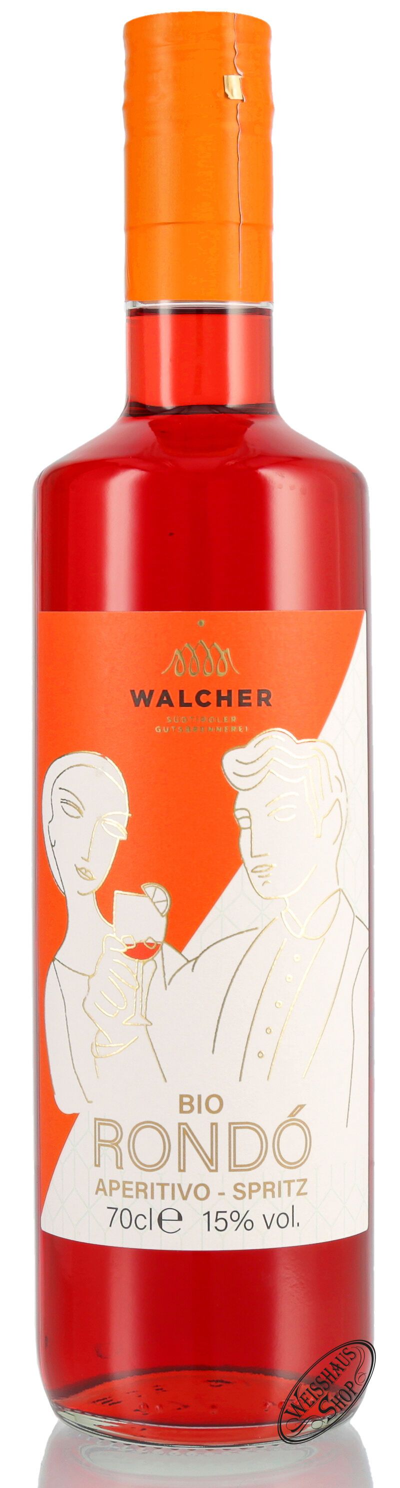 Walcher Rondo Bio Aperitivo 15% vol. 0,70l Walcher Rondo Bio Aperitivo 15% vol. 0,70l