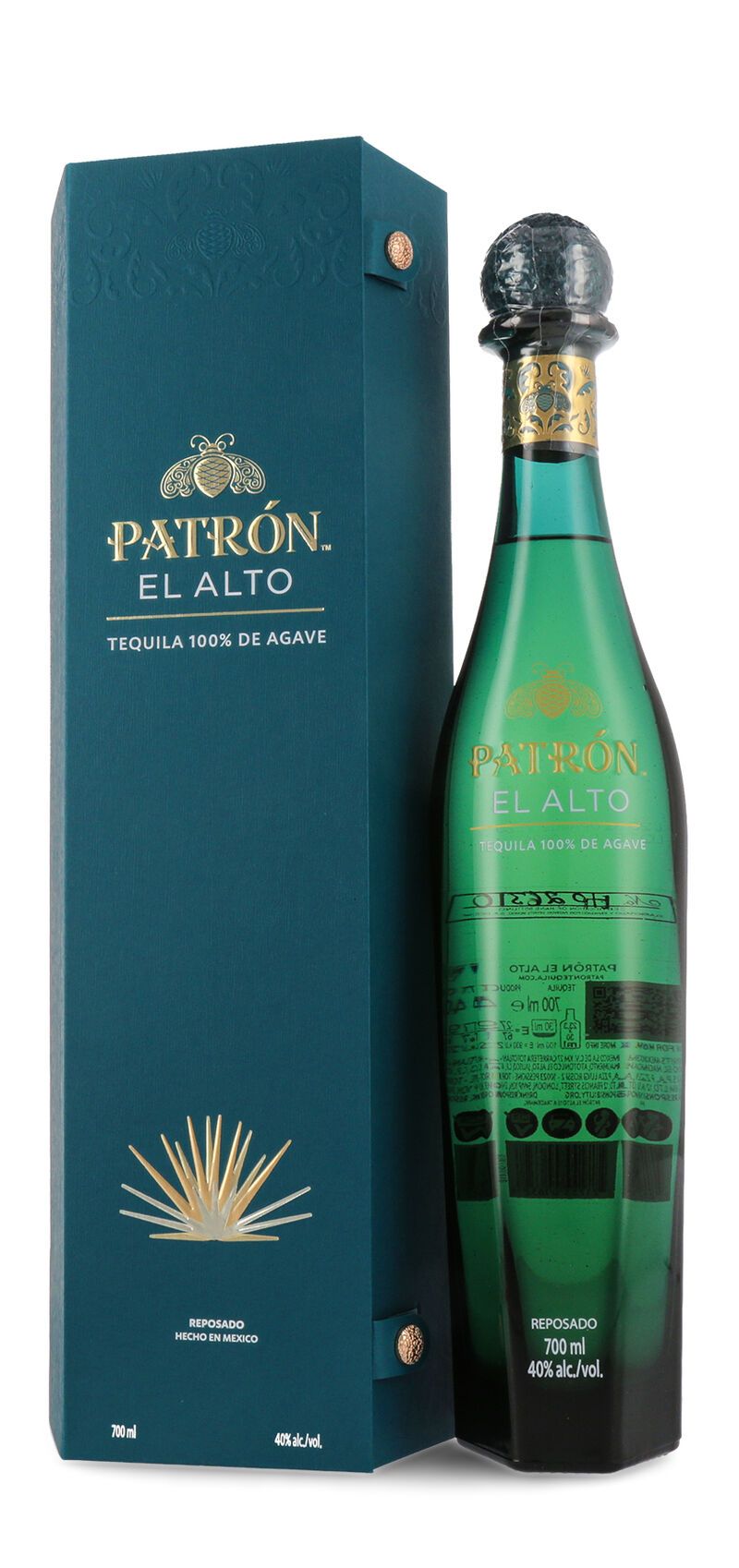 Patron El Alto Reposado Tequila 40% vol. 0,70l