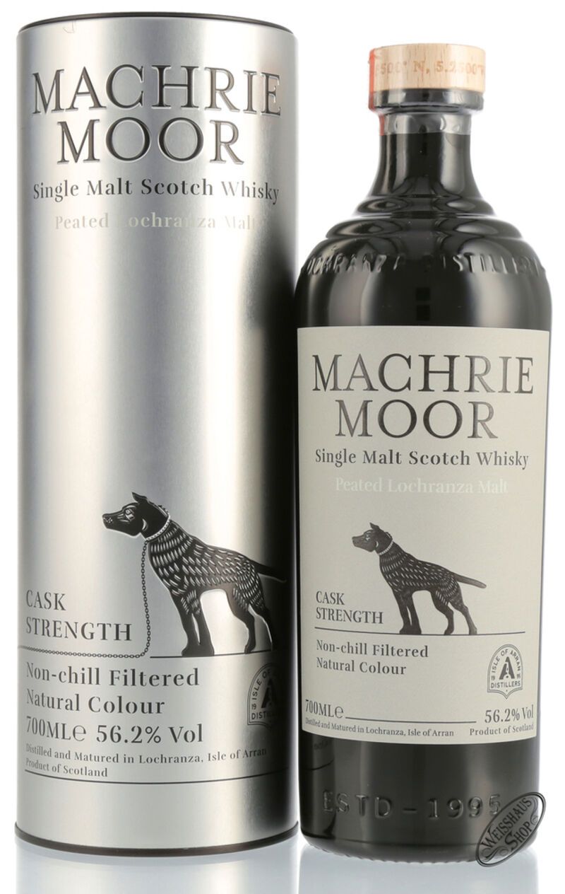 The Arran Machrie Moor Cask Strength Whisky 56,2% vol. 0,70l The Arran Machrie Moor Cask Strength Whisky 56,2% vol. 0,70l