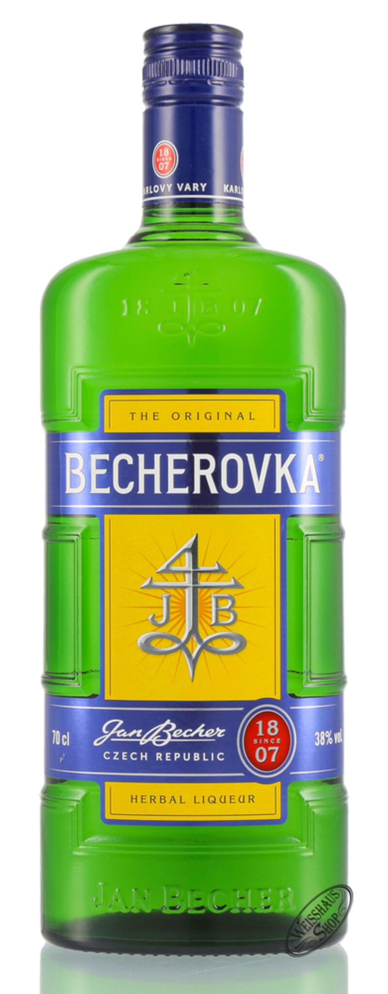 Becherovka Original Bitter 38% vol. 0,70l Becherovka Original Bitter 38% vol. 0,70l