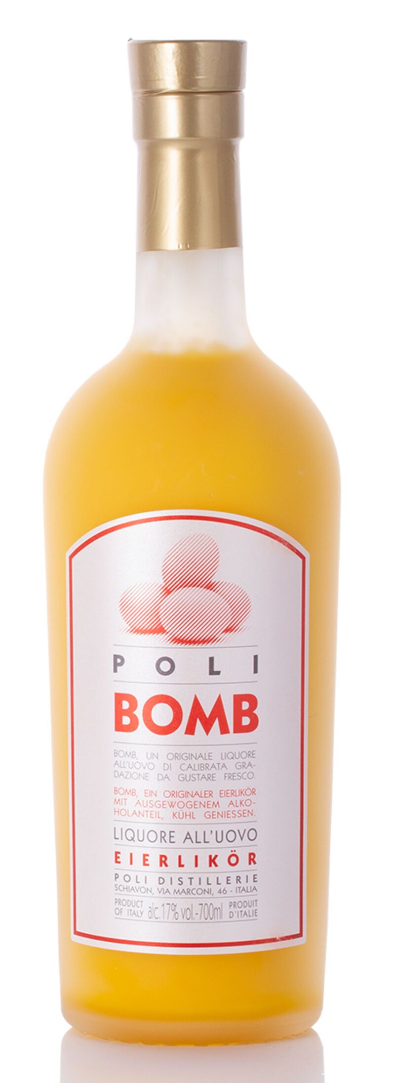 Poli Bomb Eierlikör 17% vol. 0,70l