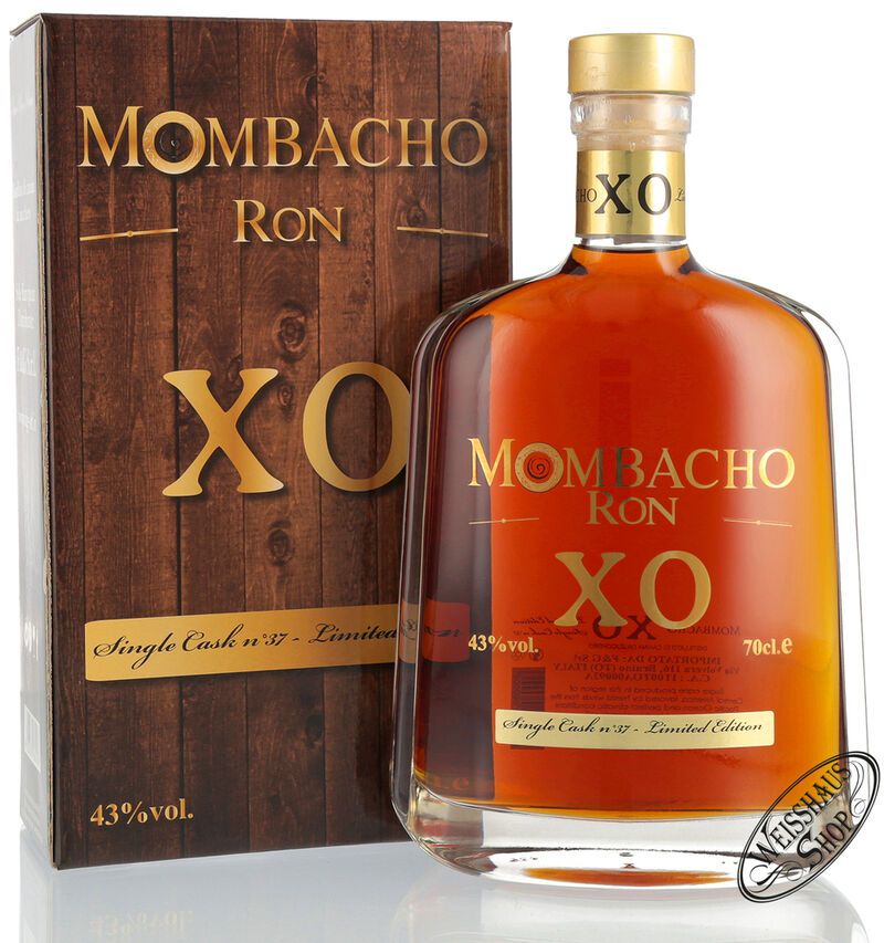 Mombacho XO Single Cask Nicaragua Rum 43% vol. 0,70l