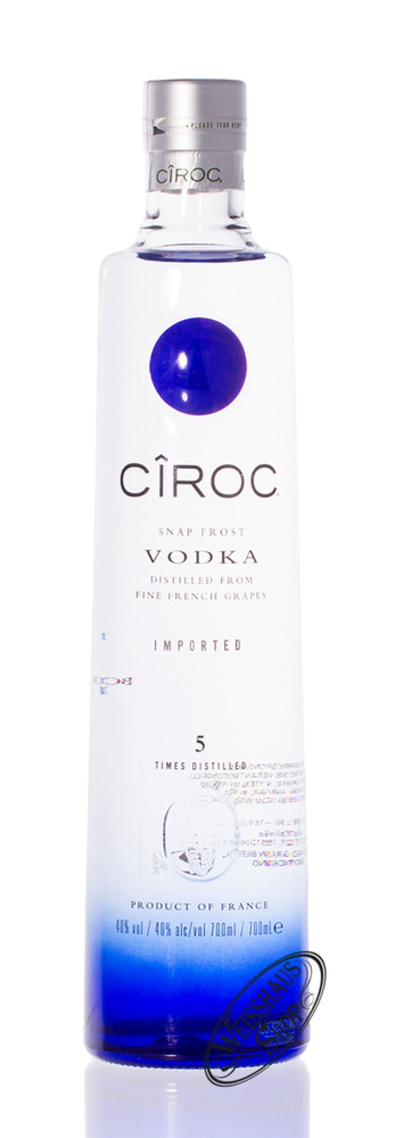 Ciroc Ultra Premium Vodka 40% vol. 0,70l Ciroc Ultra Premium Vodka 40% vol. 0,70l