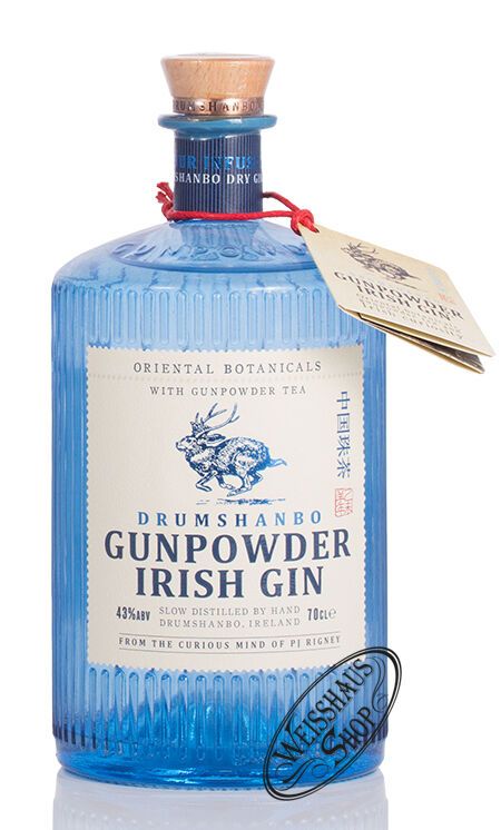 Drumshanbo Gunpowder Irish Gin 43% vol. 0,70l Drumshanbo Gunpowder Irish Gin 43% vol. 0,70l